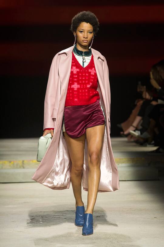 Die Topshop Herbst/Winter 2017 Show in London.