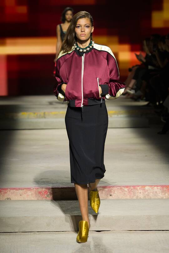 Die Topshop Herbst/Winter 2017 Show in London.