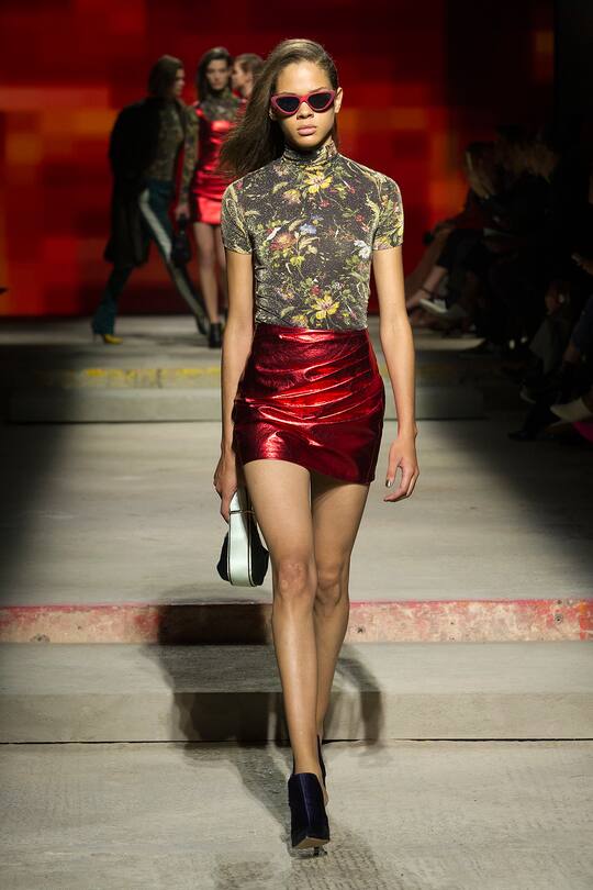 Die Topshop Herbst/Winter 2017 Show in London.