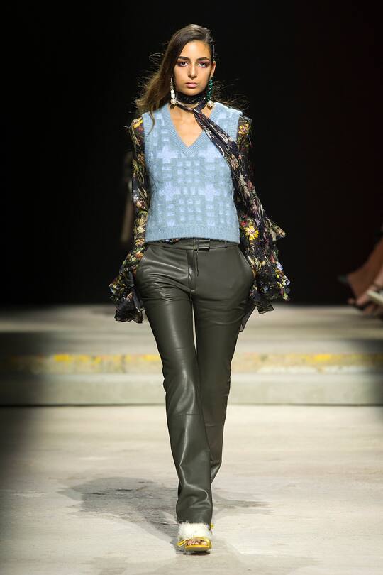 Die Topshop Herbst/Winter 2017 Show in London.