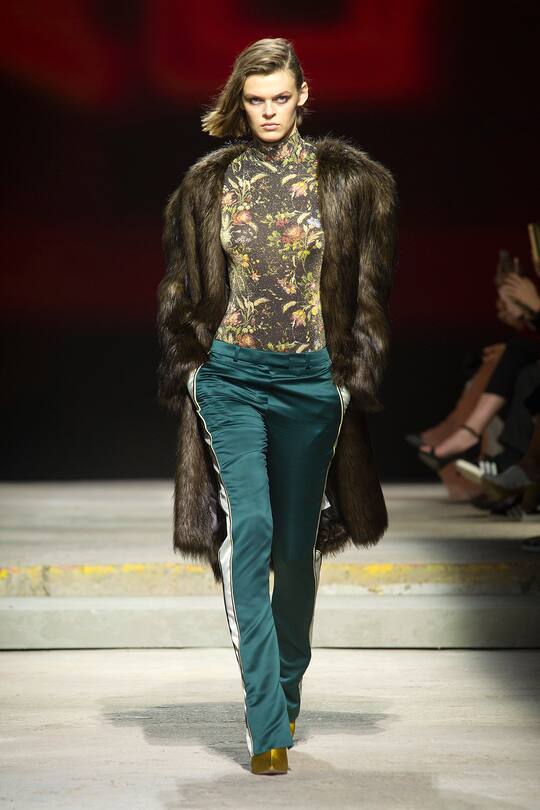 Die Topshop Herbst/Winter 2017 Show in London.