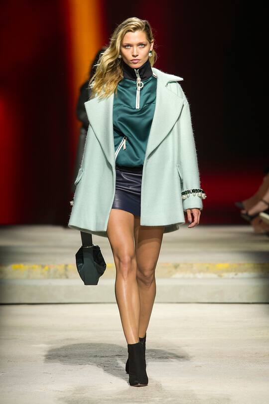 Die Topshop Herbst/Winter 2017 Show in London.