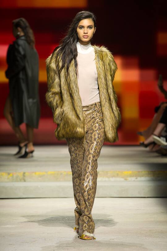 Die Topshop Herbst/Winter 2017 Show in London.