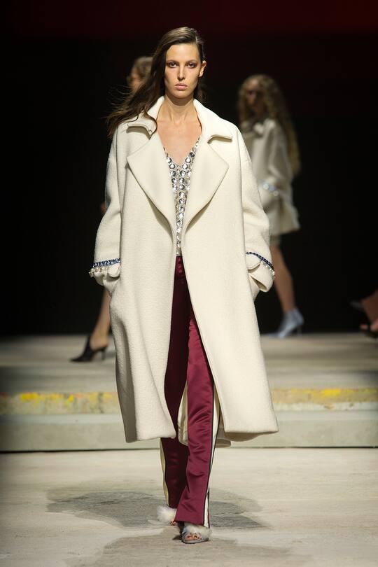 Die Topshop Herbst/Winter 2017 Show in London.