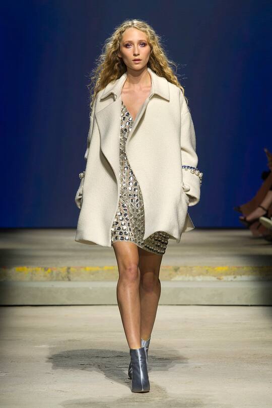 Die Topshop Herbst/Winter 2017 Show in London.