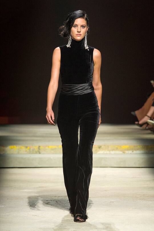 Die Topshop Herbst/Winter 2017 Show in London.