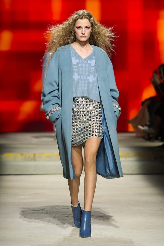 Die Topshop Herbst/Winter 2017 Show in London.