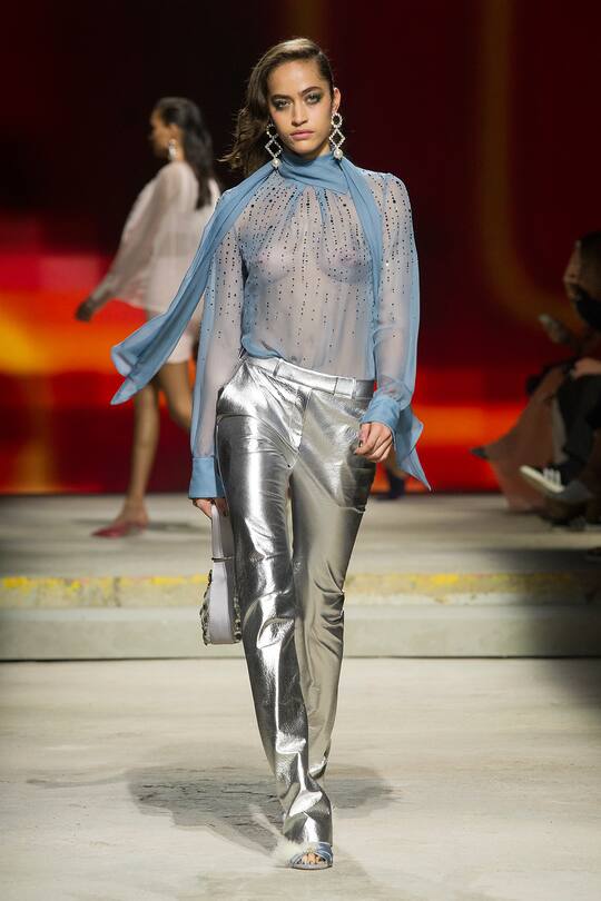 Die Topshop Herbst/Winter 2017 Show in London.