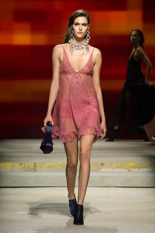 Die Topshop Herbst/Winter 2017 Show in London.