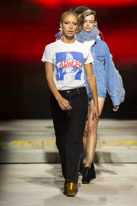 Die Topshop Herbst/Winter 2017 Show in London.