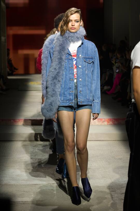 Die Topshop Herbst/Winter 2017 Show in London.