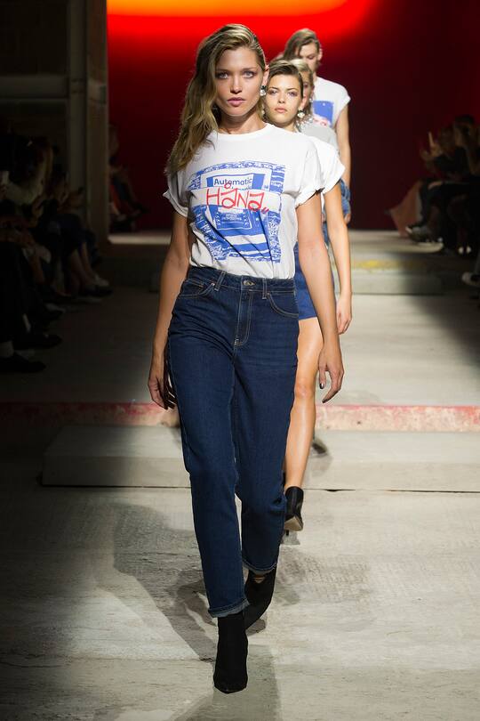 Die Topshop Herbst/Winter 2017 Show in London.