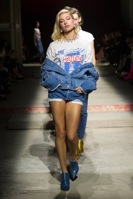 Die Topshop Herbst/Winter 2017 Show in London.