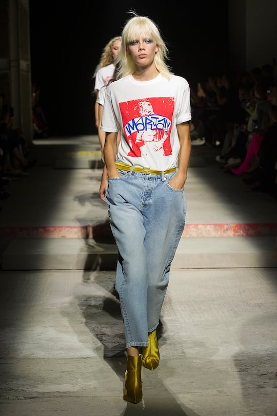 Die Topshop Herbst/Winter 2017 Show in London.