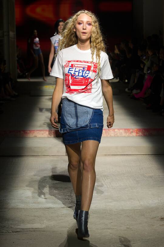 Die Topshop Herbst/Winter 2017 Show in London.