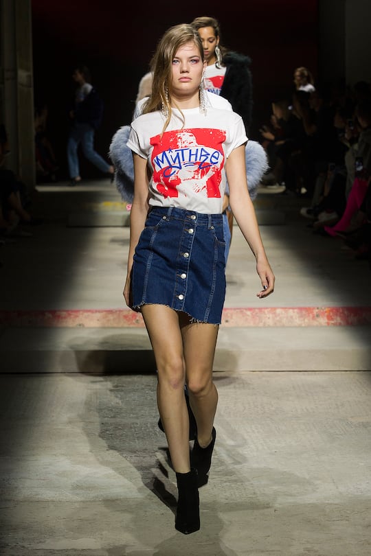 Die Topshop Herbst/Winter 2017 Show in London.