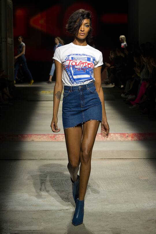 Die Topshop Herbst/Winter 2017 Show in London.