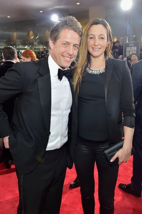 Hugh Grant Anna Eberstein schwanger