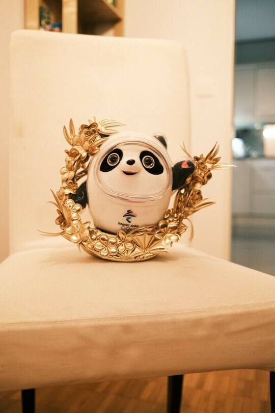 Das Olympia-Maskottchen von Jan Scherrer