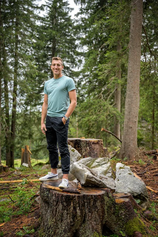 Simon Ehammer ist ein Schweizer Leichtathlet, mit seiner Freundin Tatjana Meklau