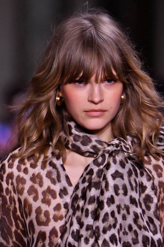 Ein Model an der Show von Zimmermann