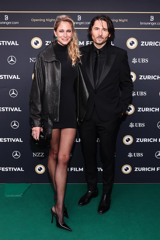 Fiona Hefti und Nenad Mlinarevic zeigten sich erstmals als Paar an einer öffentlichen Veranstaltung.