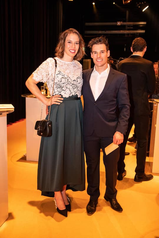 Michelle Gisin und Luca De Aliprandini