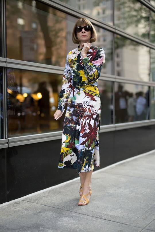 Anna Wintour an der NYFW