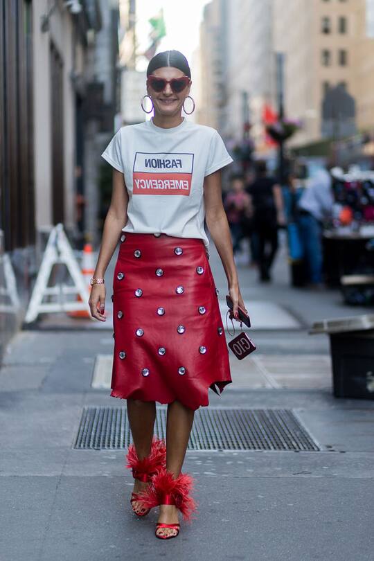 Giovanna Engelbert an der NYFW