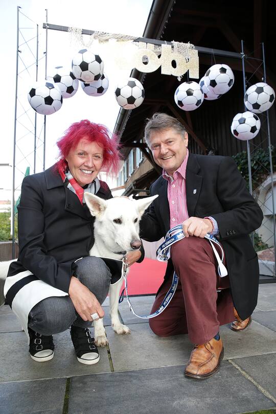 Heliane und Ancillo Canepa Geburtstag Köbi Kuhn