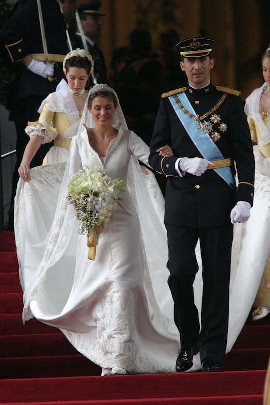 Hochzeitskleider Royals Kleider Dress Letizia Spanien