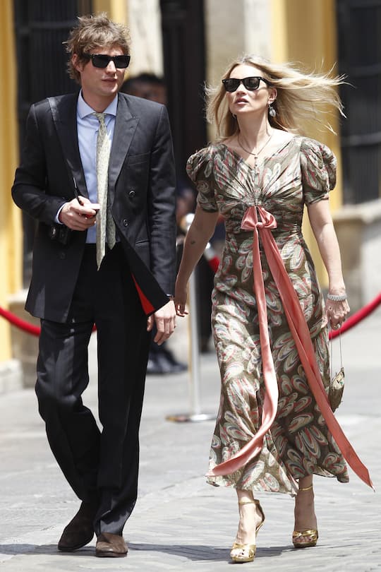 Kate Moss und Count Nikolai Von Bismarck