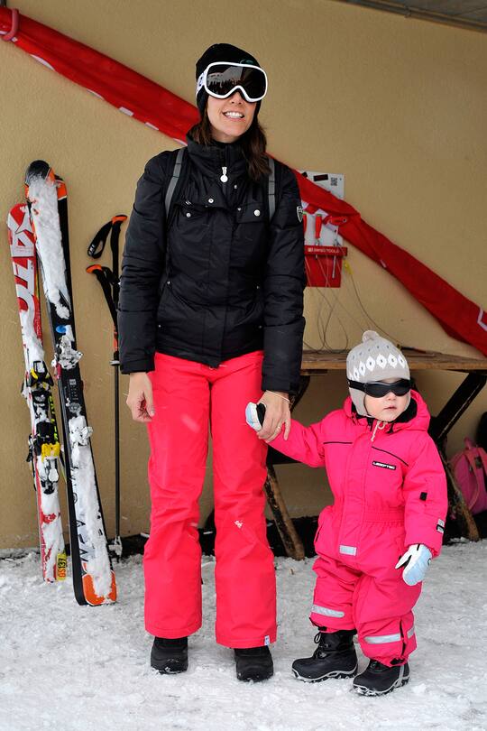 Prinzessin Mary von Dänemark mit Tochter Athena