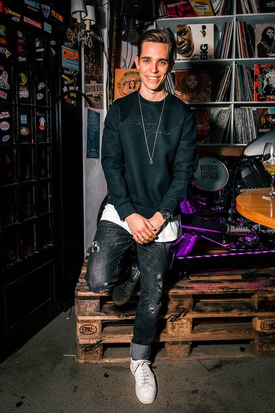 Stars an der Who is Who Release Party in der Widder Garage