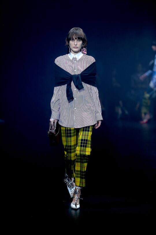 Runway-Bild der Balenciaga Frühjahr/Sommer 2018 Show in Paris.