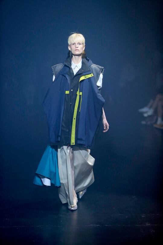 Runway-Bild der Balenciaga Frühjahr/Sommer 2018 Show in Paris.
