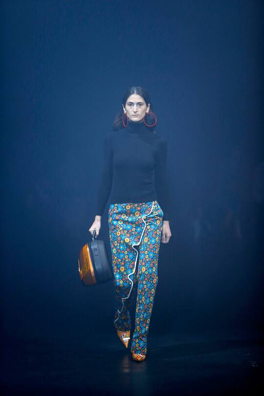 Runway-Bild der Balenciaga Frühjahr/Sommer 2018 Show in Paris.