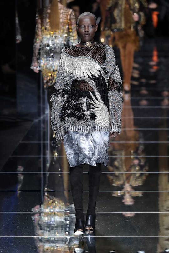 Balmain Fashion Week Paris