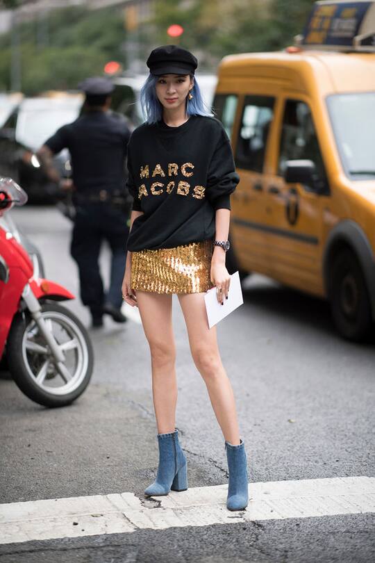 Irene Kim an der NYFW