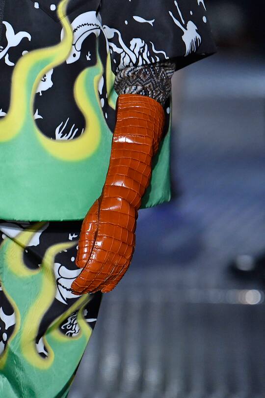 Die Prada Herbst 2018 Show in Mailand.