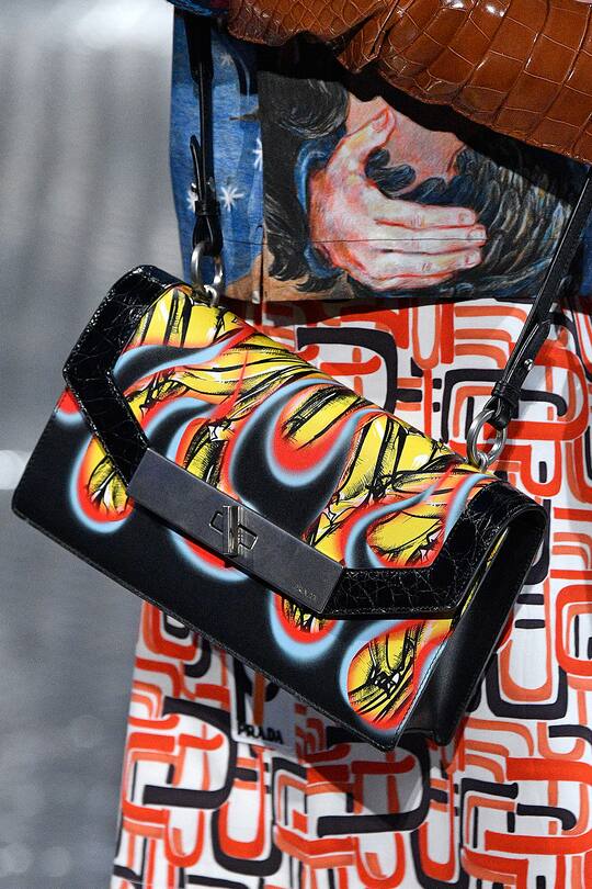 Die Prada Herbst 2018 Show in Mailand.