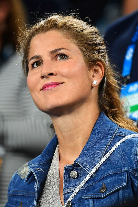 Mirka und Roger Federer