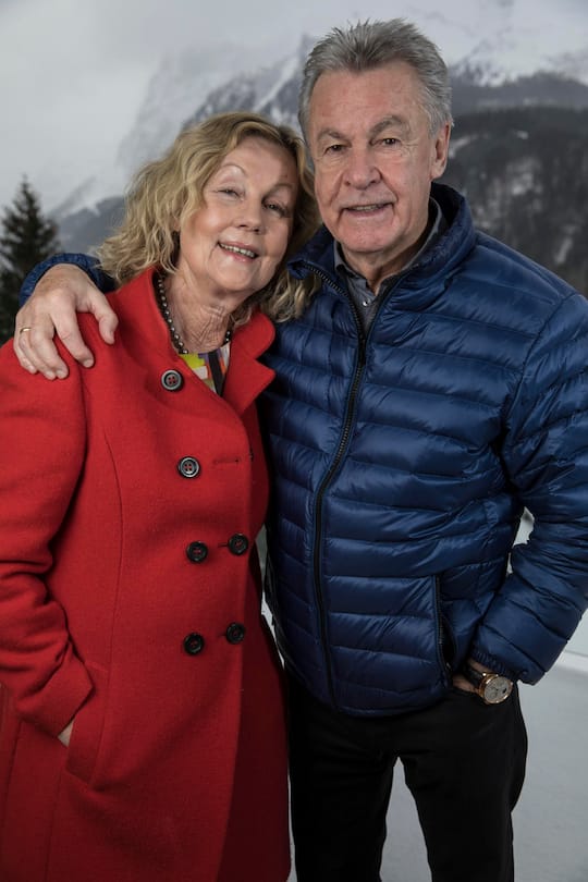 Ottmar Hitzfeld und Beatrix