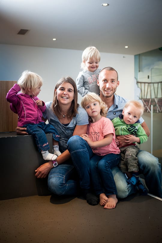 Anita Weyermann (Gring ache u seckle) Drillinge, Tochter und Ehemann