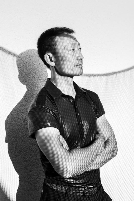 Donghua Li, Ehemaliger Schweizer Kunstturner, 2er Todestag von seinem Sohn Janis, 11. August 2021, Adligenswil und Meggen, SI 33/2021