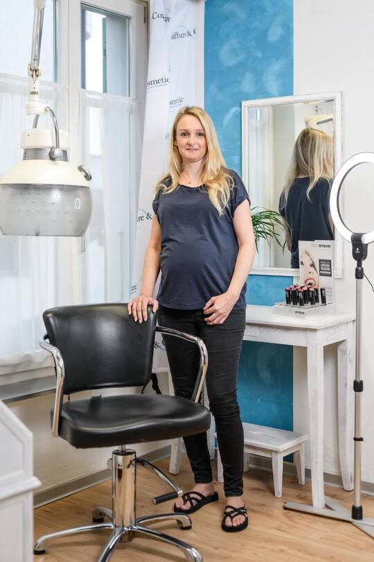 Carmen Vonlanthen, coiffeuse.