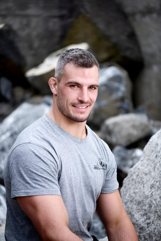 Samuel Giger, Schweizer Schwinger, Gewinner des Kilchberger Schwinget 2021, 28. September 2021, Bürgeln TG