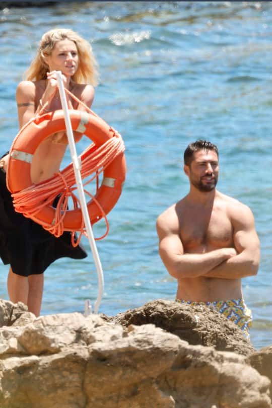 Exklusive Fotos: Michelle Hunziker und Giovanni Angiolini auf Sardinien
