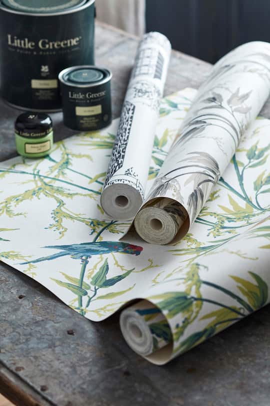 Ob einzelne Wände, oder ganze Räume, Tapeten können in andere Welten entführen.