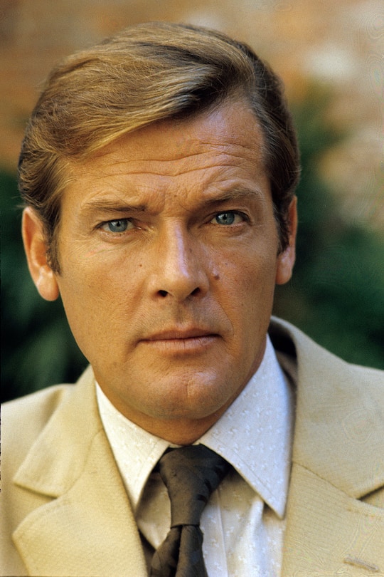 Roger Moore in jungen Jahren